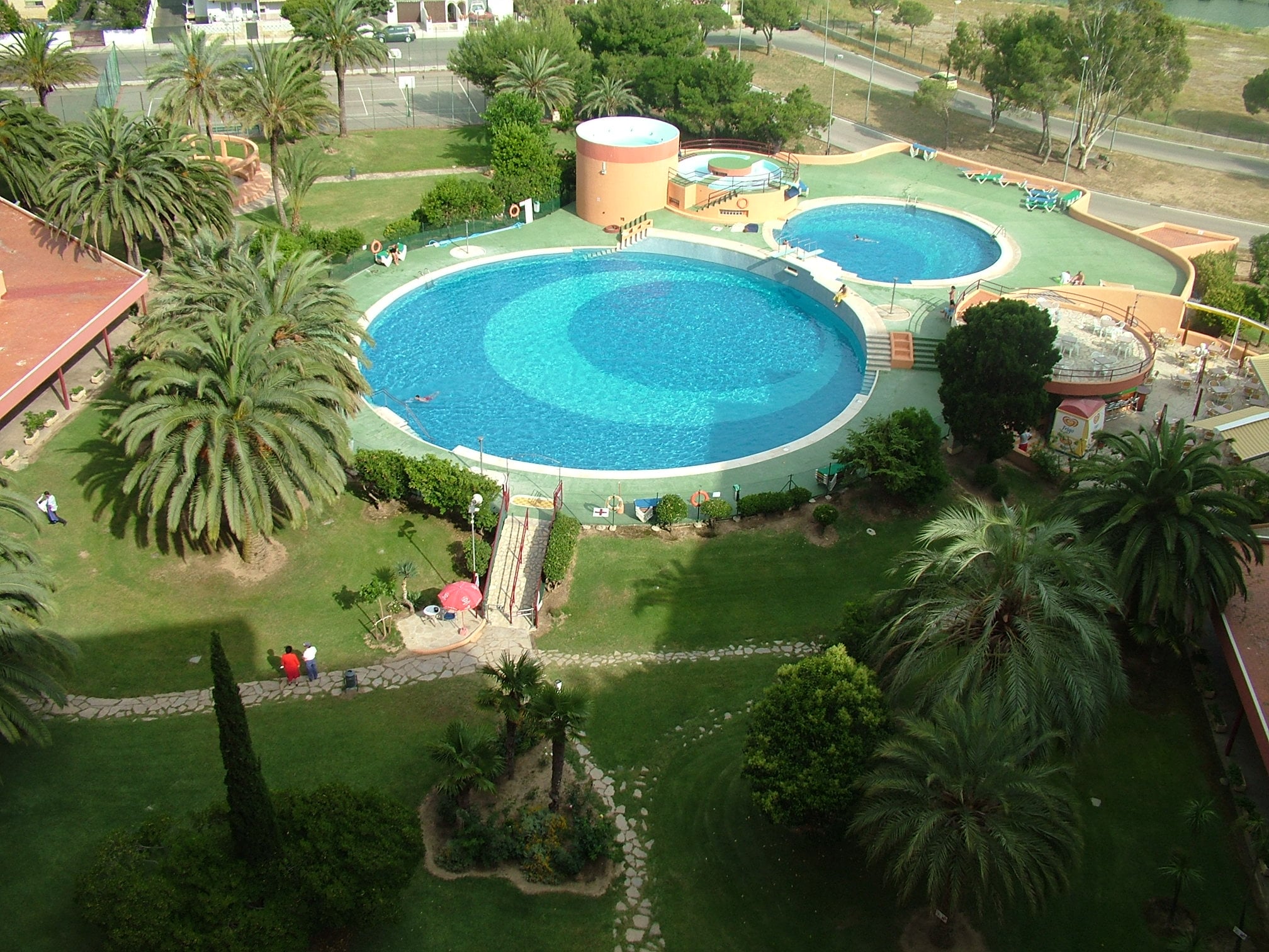 Photo vue sur balcon